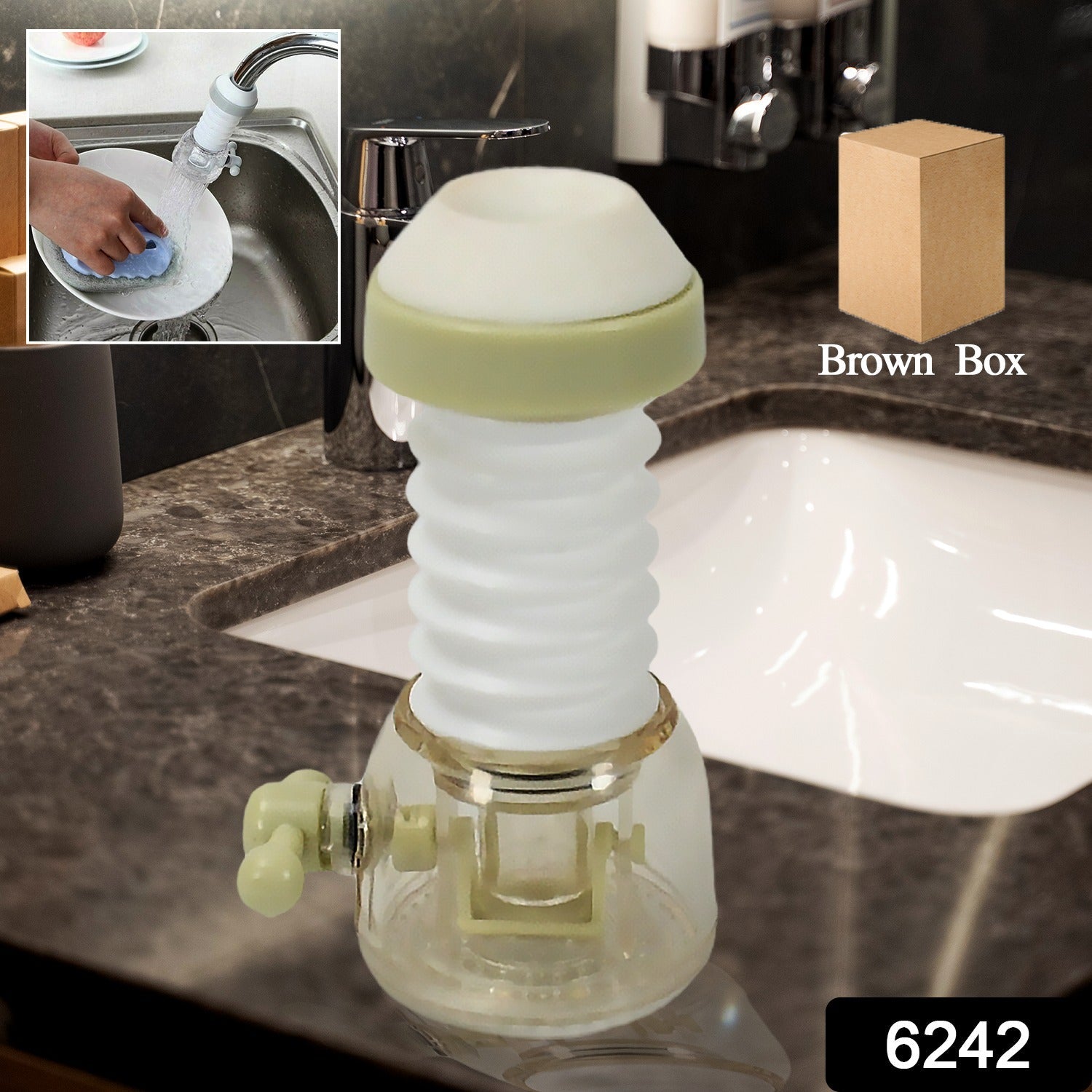 Adjustable Water Faucet Can Rotate 360 Degree Shower Head Anti spattering Water-saving Tap Nozzle Extended Filter Water Saving, Kitchen Bathroom Faucet Water-Saving Devices (1 Pc) Adjustable Water Faucet Can Rotate 360 Degree Shower Head Anti spattering Water-saving Tap Nozzle Extended Filter Water Saving, Kitchen Bathroom Faucet Water-Saving Devices (1 Pc)